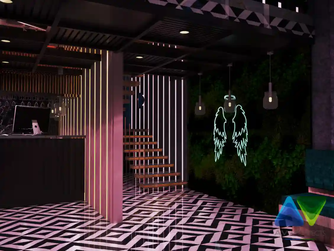 Night Club commercial Interior Project